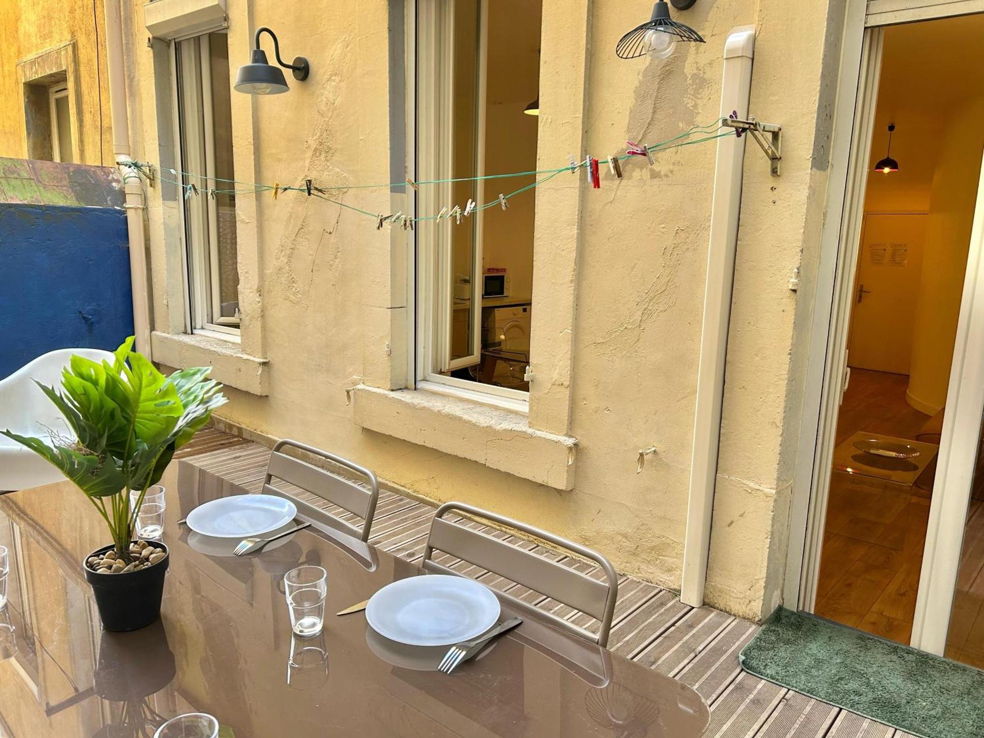 Chez Marie Et Romain- Appartement De Charme Au Coeur De La Joliette Proche Panier Centre Ville Marseille Eksteriør billede